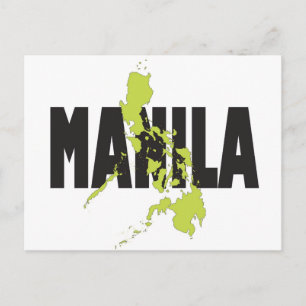 Cartão Postal Manila, Filipinas