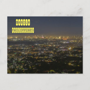 Cartão Postal Manila Overlook