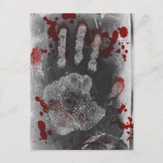 Cartão Postal Manipulação de Splatter