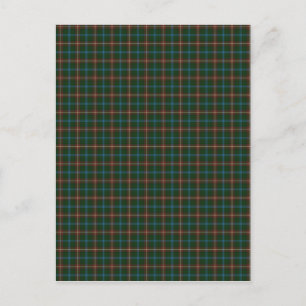 Cartão Postal Manitoba tartan