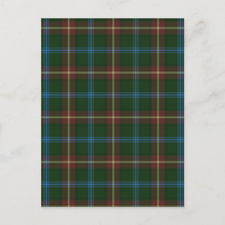 Cartão Postal Manitoba tartan