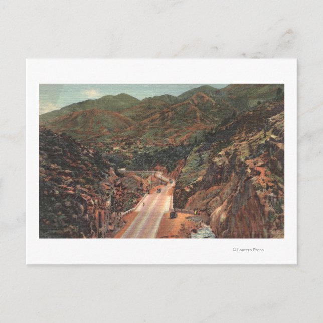 Cartão Postal Manitou Primaveras, CO 2 (Frente)