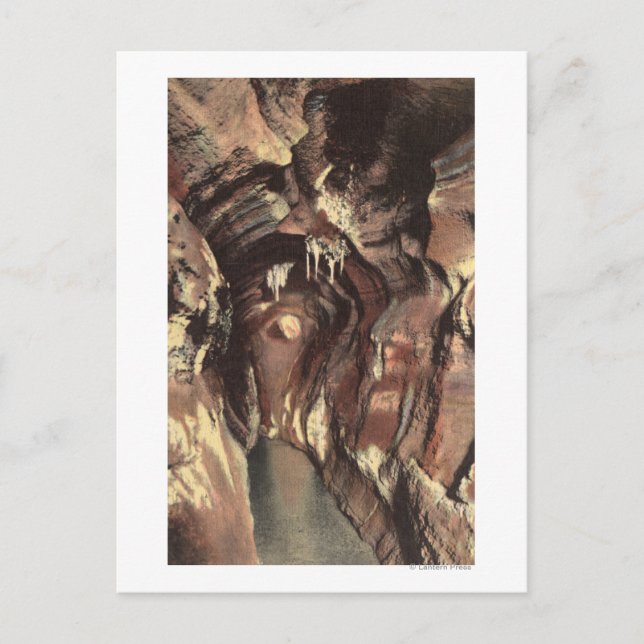 Cartão Postal Manitou Primaveras, Colorado - Salão majestoso (Frente)