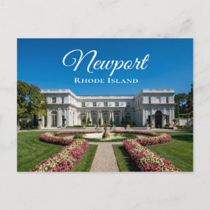 Cartão Postal Mansão Rosecliff Newport RI Rhode Island