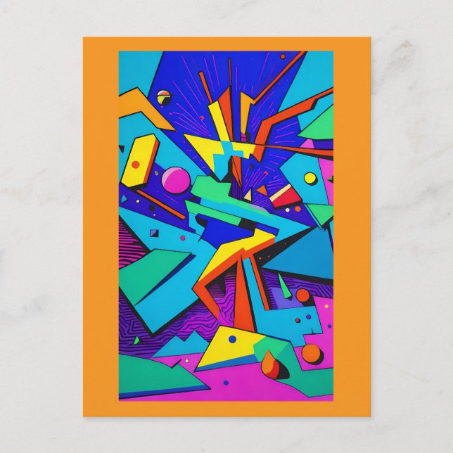 Cartão Postal Manslamitizer - Ken Gage Arte (Frente)