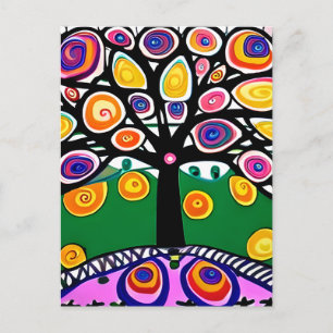 Cartão Postal Mantendo Contato   Arte Caprichosa