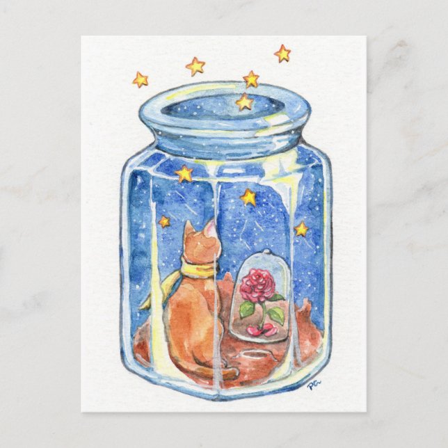 Cartão Postal Mantendo-me empresa (Frente)