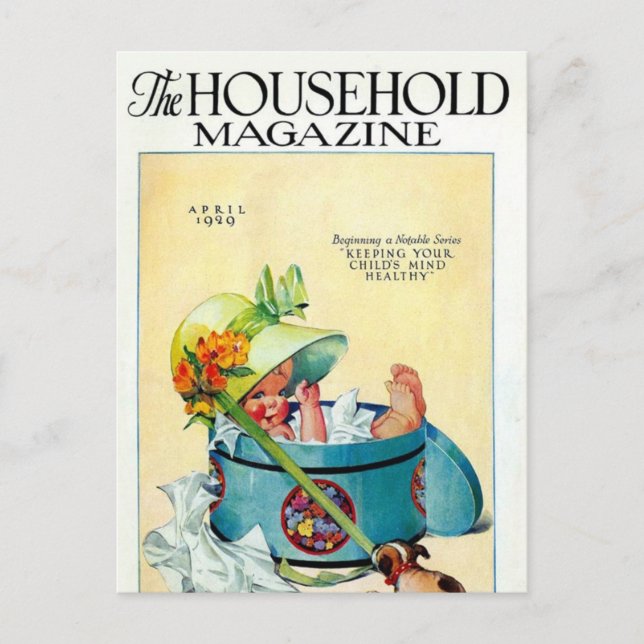 Cartão Postal Mantendo Seus Filhos Saudáveis (Frente)