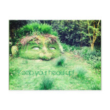 Mantenha a cabeça erguida!