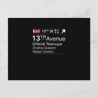 Cartão Postal Mantenha a calma, este adolescente tem sonhos em N