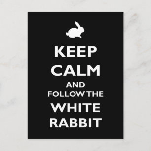 Cartão Postal mantenha calma