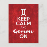 Mantenha Calma Gemini Na Astrologia De Aniversário