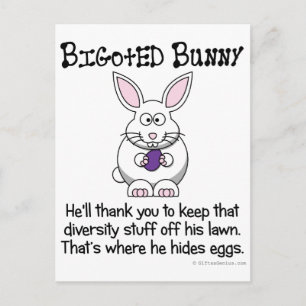 Cartão Postal Mantenha essa diversidade fora do meu bairro