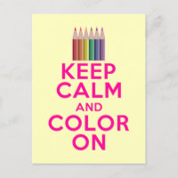 Manter Calma e Cor Ligada