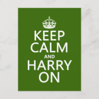 Manter Calmo e Harry ligado (qualquer cor)