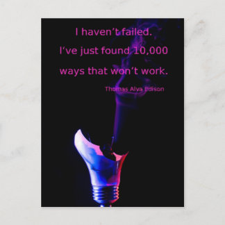 Cartão Postal Manter Cartão-Postal de Tentação