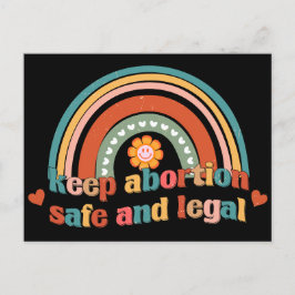 Cartão Postal Manter O Aborto Seguro E Legal