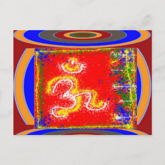 Cartão Postal MANTRA Shakti: Paixão Dedicando Paz