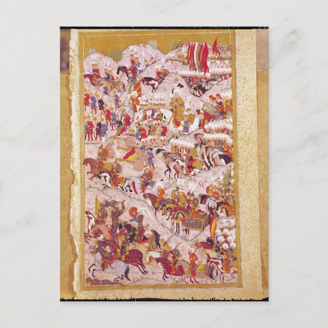 Cartão Postal Manuscrito de Hunername': Suleyman (Frente)