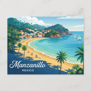 Cartão Postal Manzanillo México