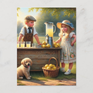 Cartão Postal Mão de Limonada Velha