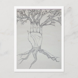 Cartão Postal Mão do Poder