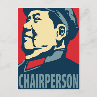 Cartão Postal Mao Tse-Tung - Presidente: Cartão-postal OHP