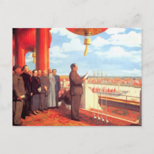 Cartão Postal Mao Zedong