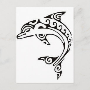 Cartão Postal Maori Dolphin