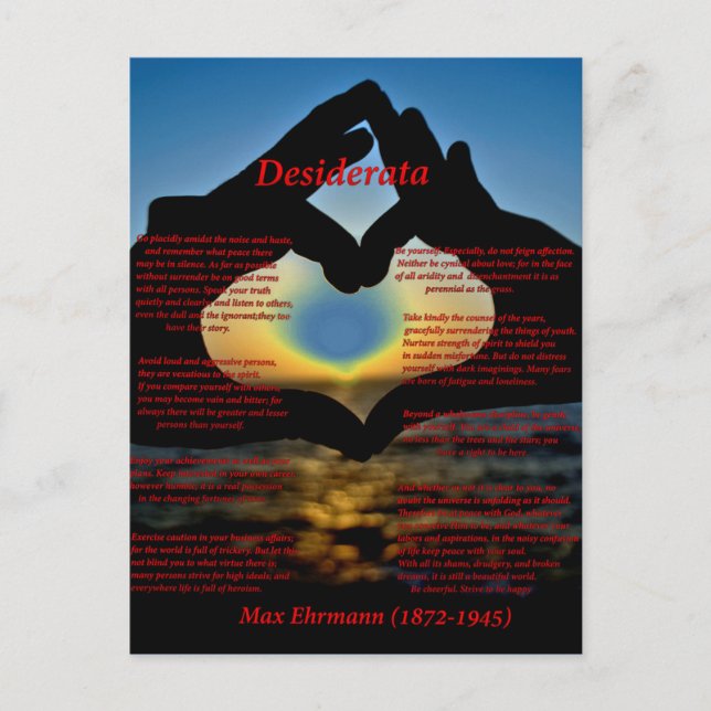 Cartão Postal Mãos (Frente)