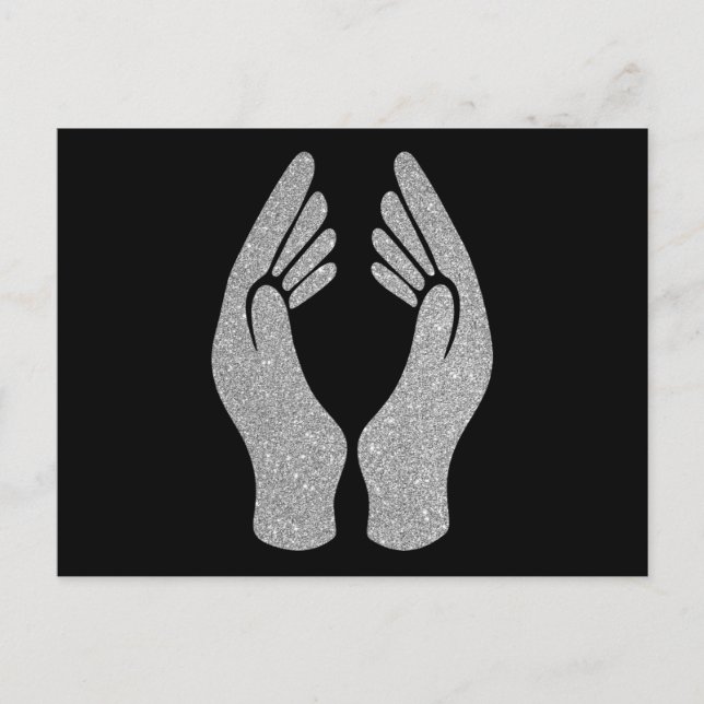 Cartão Postal Mãos Diamond (Frente)