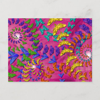 Cartão Postal Mãos giratórias