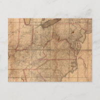 Map of the United States By Abraham Bradley Junior