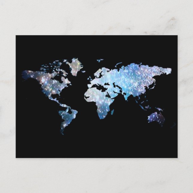 Cartão Postal Mapa (Frente)