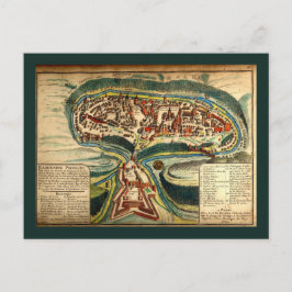 Cartão Postal Mapa 1691 de Podilskyi