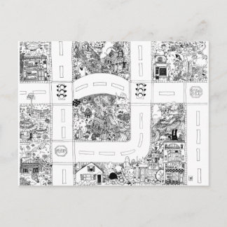 Cartão Postal Mapa 3 de 4