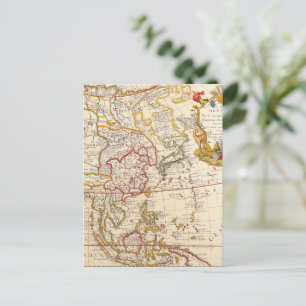 Cartão Postal Mapa antigo antigo inspirado (6)