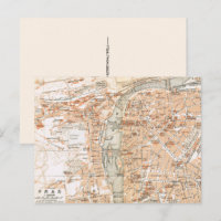 Mapa Antigo de Praga
