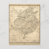 Mapa da China por Jean-Baptiste Du Halde (1710-171