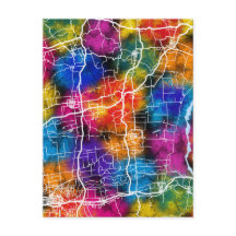 Mapa da Cidade da China Weinan