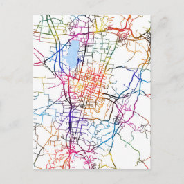 Cartão Postal Mapa da Cidade de Changzhi China