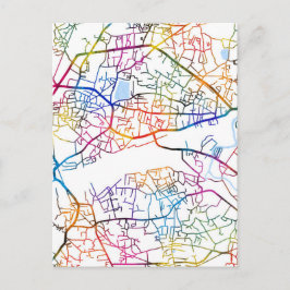 Cartão Postal Mapa da Cidade de Kalyan Maharashtra