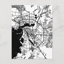 Cartão Postal Mapa da Cidade de Kazan Rússia