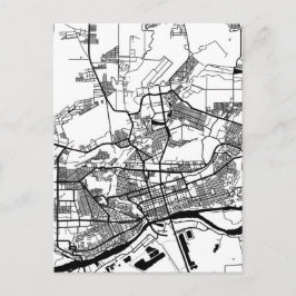 Cartão Postal Mapa da cidade de Rostov-on-Don Rússia