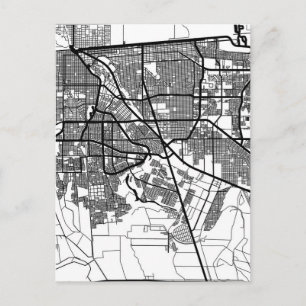 Cartão Postal Mapa da Cidade do México Mexicali