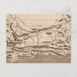 Cartão Postal Mapa da Colônia do Cabo por Arrowsmith