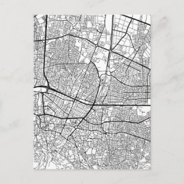 Cartão Postal Mapa de Bursa Turquia