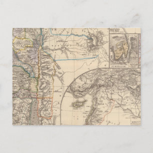 Cartão Postal Mapa de Canaã