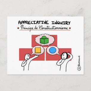 Cartão Postal Mapa de Coaching “TEM - Princípio de Construç