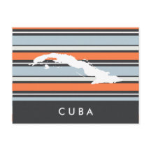 Mapa de Cuba: Listras Modernas